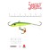 Balancir Lucky John Fin 4 + tee, 6 cm, color 29 blister