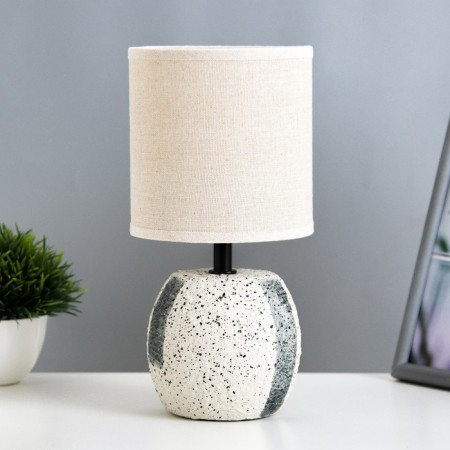 E14 40w-gray-gray 12x12x26 cm Risalux desktop