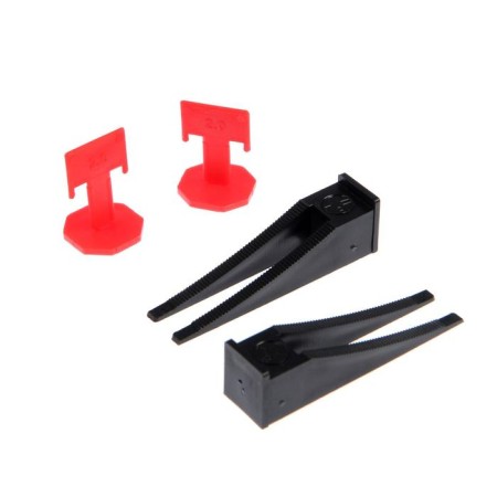 Tile alignment system "PSVP", 1 l, clamp 2 mm + wedge (50 pcs./50 pcs.), Bucket