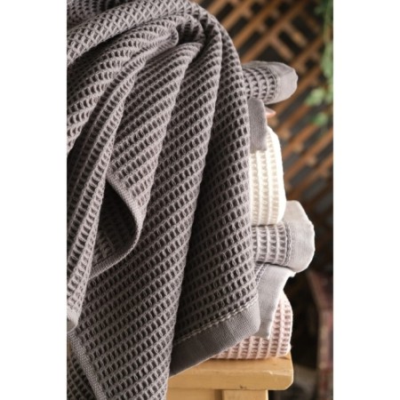 Arya Home Rob, 380 gr, size 50x90 cm, gray color, gray.-2