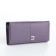 Women's wallet on magnets, lilac color