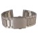 Solomon watch strap, 24 mm, metal, L-22.5 cm, silver