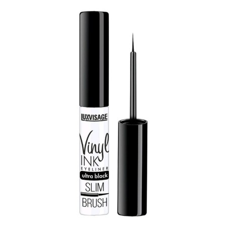 Eye eyeliner luxvisage vinyl ink ultra black, glossy, tone Ultra black