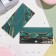 Envenue for money "Sincerely!" turquoise background, 17x8 cm