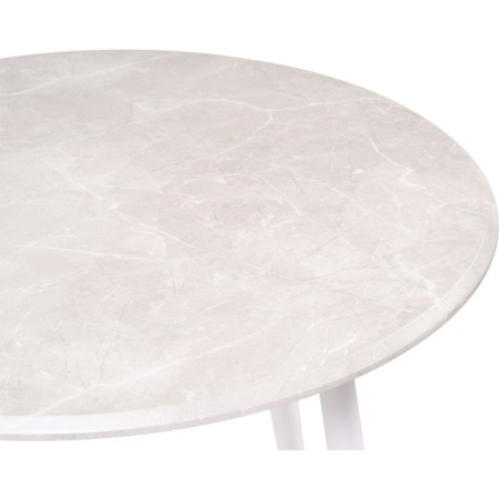 Wooden abylin table marble light gray/white matte metal 90x90x76 cm-3