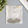 Decor for creativity plastic "Blue-sun flower" set of 20 pcs 1.4x1.4 cm