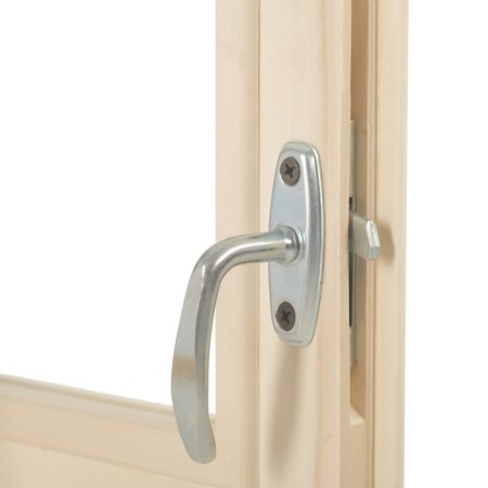 Window, 50 × 50cm, double glass of linden, external opening-4