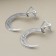 Earrings "Dream Girl", 2.5 x 4 cm