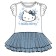 Dress for girls, height 80 cm