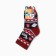 Nosks children's terry, red color, size 20-22