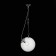 Suspension lamp ST LUCE. SL550.103.01. Senza. 1x60 W, E27, 25x25x27 cm, chromium color