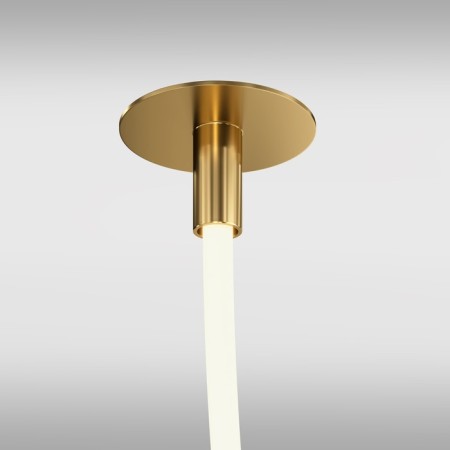 Suspended lamp Maytoni Mod146PL-L40G3K, LED, 40W, 400 cm, 2200lm, Color Gold-2