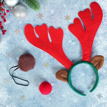 New Year's rim "Olenenok" + Gift, for the New Year-3