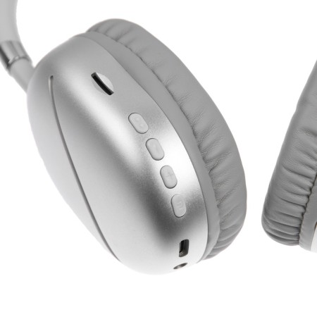 AKZ MAX10 headphones, wireless, full -size, microphone, backlight, white-6