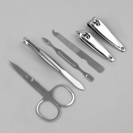 Manicure set "Flower Garden", 6 items, multi -colored-3