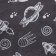 Tricky Tenier "Ethel" Cosmotime, 70x130 cm, 100% cotton, 420g/m2