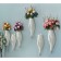 Nastenna-Vaza Decor "Fish" 26.2 x 7.3 cm, white
