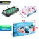 Hockey + Football board game, 2 in 1, 2 sets of players