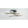 LED lamp 63W 3480LM 3000K-6000K, size 85.5x87.5x22 cm