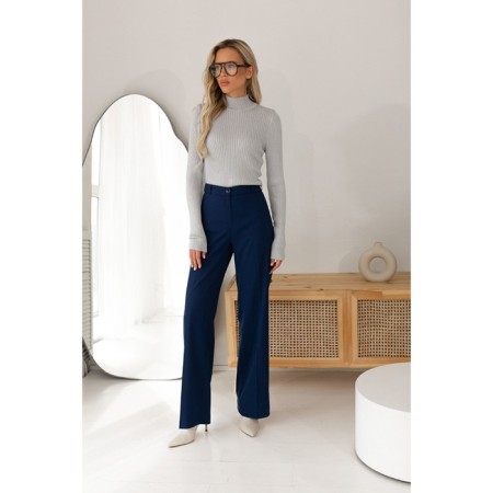 Female trousers, size 50, blue color 60582