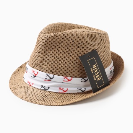 Menku hat, color light brown, rr 58-4