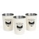 A set of camping glasses "Start of life..", 320 ml, 3 pcs