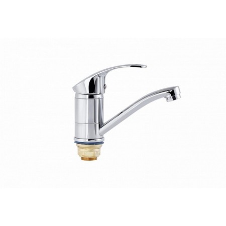 FAUZT FZS-802-115 kitchen mixer, single-leaf, short spout 145 mm, chrome
