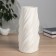 VAZA Ceramics Table "Oscar" d-9 cm, 25x11 cm, white