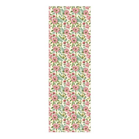 Case for the chair "Flower and leaves", decorative, velor-1
