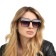 Women's Sunglasses "OneSun", UV 400, Duke 14.3 cm, lens 6x5.3 cm