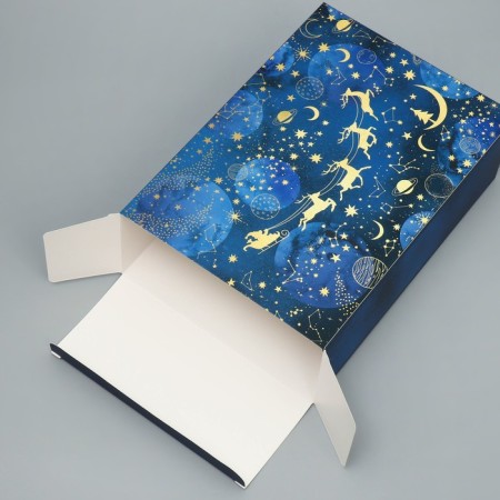 Folding box "Magic New Year", 16 x 23 x 7.5 cm, New Year-2