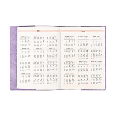Diary DATIR 2025 A6+ 176l Escalada, Soft Okvl, Single Leather, TIS F, KR BL 70g/M2, Sire-I-12