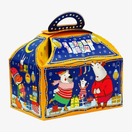 New Year. The gift box "dream" the casket of a small 18.5 x 12.5 x 19cm.-1