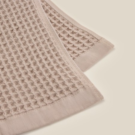 Waffle towel SL Home: Basic "Sabbia" 90x150 cm, 100% cotton, 340 g/m2-6