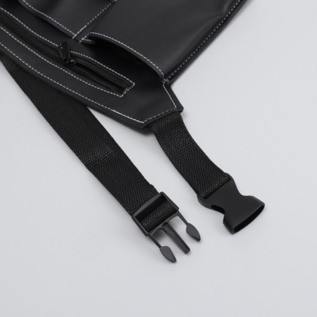 Bag for the master, 28 × 19.5 cm, 2 pockets, 1 department, black color-8
