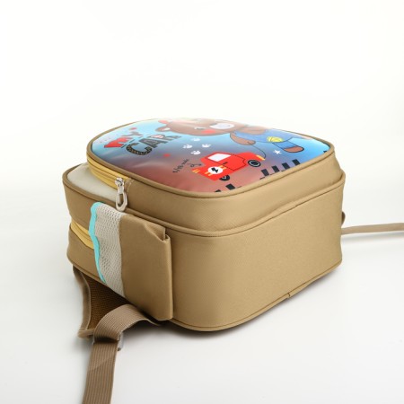 Baby backpack on lightning, "chosen", beige color-3