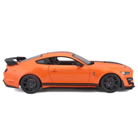 MASTO DIE-CAST 2020 Ford Shelby GT500 machine, opening doors, 1:18, Orange color-2