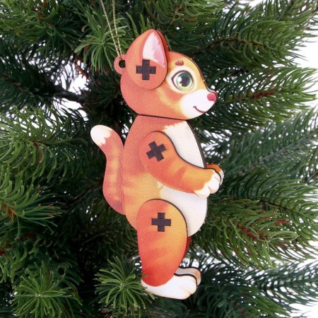 New Year's suspension "New Year! Cat "-1