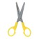 Baby scissors 11.5 cm "Kalyak-Malyak", classic, with rounded blades
