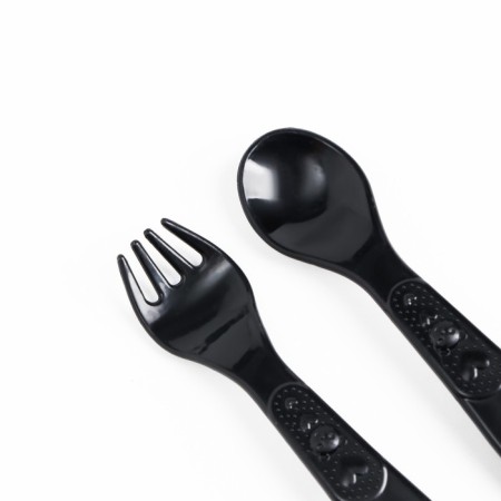 A set of children's dishes "I love to eat", a plate on a suction cup 250ml, fork, spoon-6
