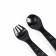 A set of children's dishes "I love to eat", a plate on a suction cup 250ml, fork, spoon