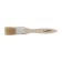 Brush flat scrap, natural bristles, wooden handle, 3/4 ", 20 mm