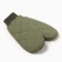 Women's mittens minku, Khaki color, 24 cm