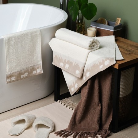 Trick Lovelife towel "Winter Dream" 30x60 cm, white, 100% cotton, 400 g/m2-6