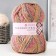 Yarn "Rainbow style" 25% wool, 75% pan 200m/100g (1136 m)