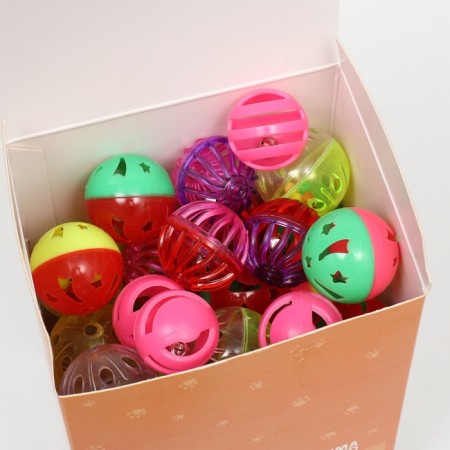 Cat ball in assortment, packing 60 pcs-5