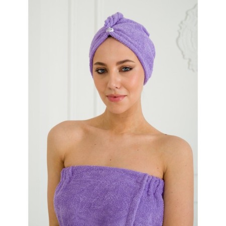 Set for a female bath: Chalma, Pareo, Mitten, Size XL-3XL-3