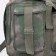 Tourist backpack, 55 liters, cord department, 3 outer pockets, ZFTS, green color