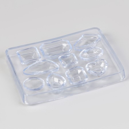 Silicone Mold for epoxy resin "Precious stones"-3