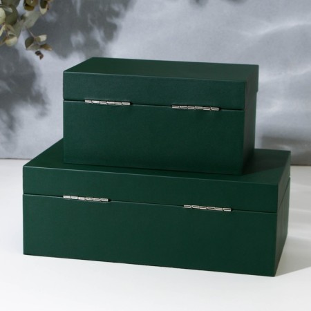 Ecumrude jewelry box for jewelry, set of 2 pcs.-14